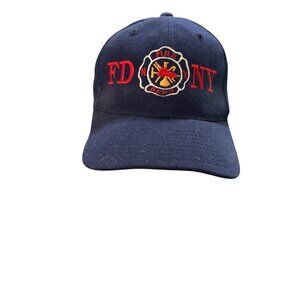 23.  Baseball Cap FD NY Fire Dept Embroidered Emblem
